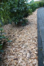 Holzhackschnitzel 500L Unkrautschutz Hackschnitzel Rindenmulch Rinde