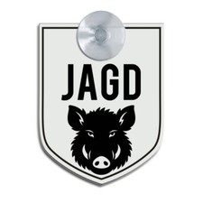 JAGD - Schild für Jäger Jagd