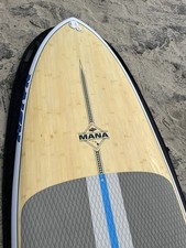 NAISH Mana 9.5 SUP Board GTW Holz Stand Up Paddle Surfen Wellenreiten wie NEU