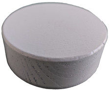 Verteilerdose Echtholz  weiß gefärbt, Deckenbaldachin m. Bef.material