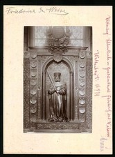 Ansicht Wittenberg, Schlosskirche, Grabdenkmal Friedrich der Weise 