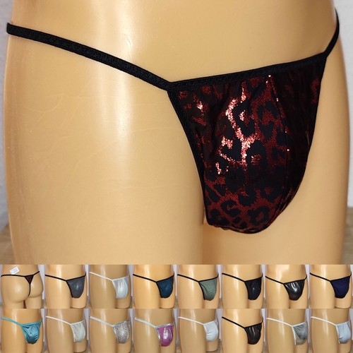 Herren mini string glänzend - mini,