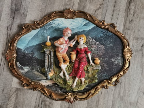 Vintage wandrelief motiv 2 - vintage,