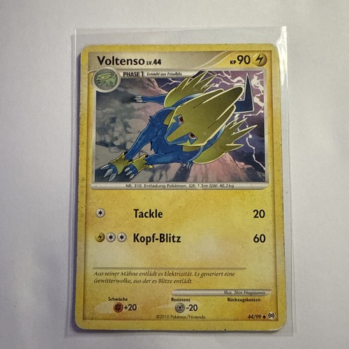 Pokémon karte voltenso - karte,