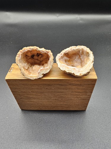 Achat geode druse - , paar