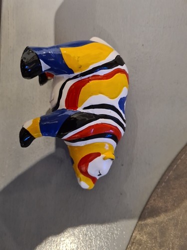 Bär figur handbemalt - figur,