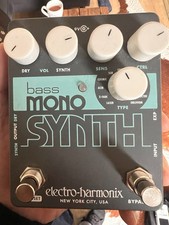 Electro Harmonix Bass Mono Synth Synthesizer-Effektpedal für E-Bass
