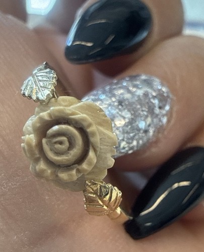 Vintage ring echtgold 14k - ring,