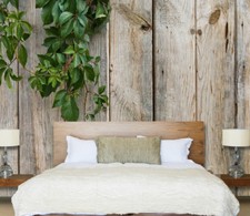 3D Holzbrett Grün Blätter 8