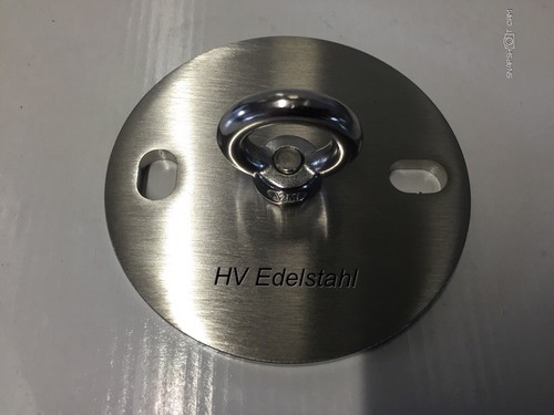 Edelstahl deckenhalter - edelstahl,