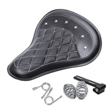 Motorrad Solo Sitz Leder 3"