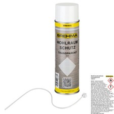 BREHMA Hohlraumschutz Hohlraumversiegelung Spray 500ml Wachs transparent
