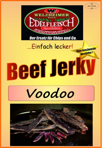 500 gramm beef jerky voodoo - 500,