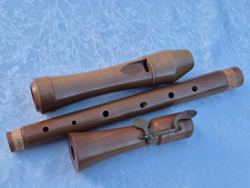 6. Bärenreiter Tenor Flöte Blockflöte  3 teilig mit Klappe