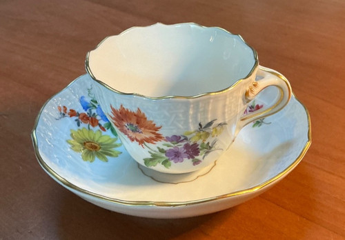 Meissen porzellan mokka set - meissen,