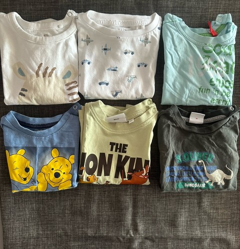 Kurzarmshirt 86 - 6x,