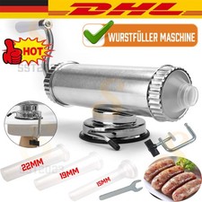 Wurstfüller Wurstmaschine Manuell Wurstfüllmaschine Wurstspritze Wurstpresse DHL