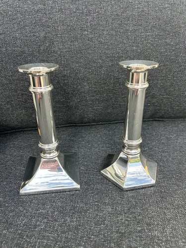 Kerzenleuchter versilbert - kerzenleuchter,