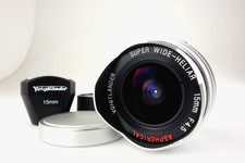 LEICA Voigtländer Super Wide Heliar 15mm f4,5 Asph. 9923146 + viewer 15mm  jn091
