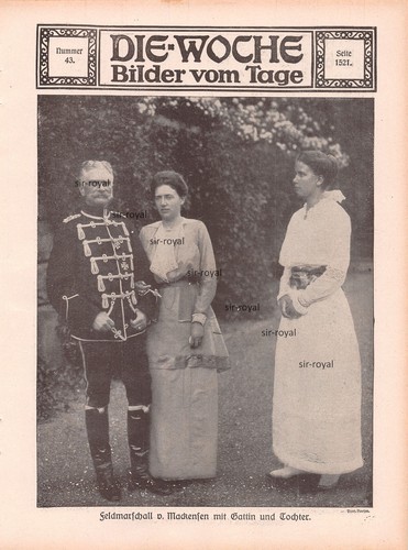 Feldmarschall von mackensen - feldmarschall,