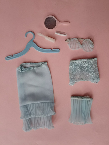 Mattel barbie blue - mattel, "blue