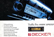 Becker Traffic Pro High Speed