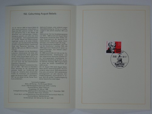 Ddr erinnerungsblatt 1990 - ddr,