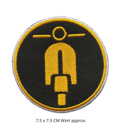 Roller motiv vespa patch - vespa,