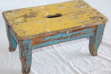 Süße Biedermeier Schemel