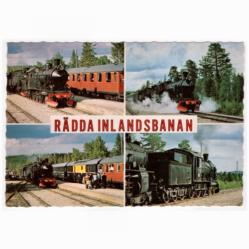 Eisenbahn schweden rädda - ak,