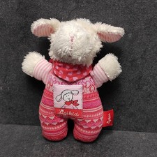 Sigikid Rassel Schnuggi Lamm Kuscheltier Plüschtier • Ca. 15cm Groß 