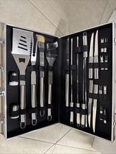 XXL Grillbesteckset Im Koffer 23 Artikel