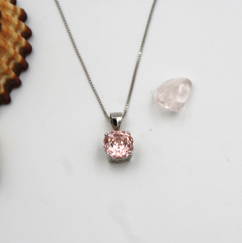 Anhänger morganit rosa - anhänger,