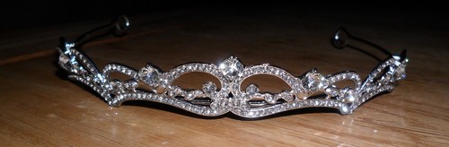 Hochzeitstiara haarreif diadem - hochzeitstiara,