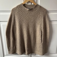 Damen Pullover Pulli Poncho