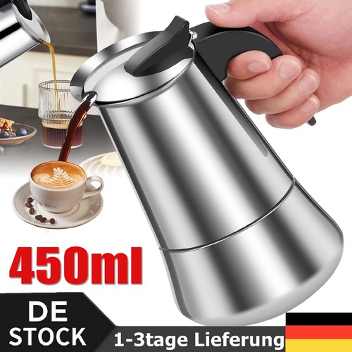 450ml edelstahl espressokocher - 450ml,