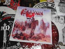 Saxon Patch Heavy Metal NWOBHM Girlschool Tank