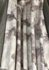 Vorhang JOLIE GRAU Velour