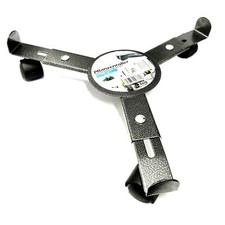 Pflanzenroller Metall Rund Verstellbar Ø 25 – 30 cm 3 Rollen Rolluntersetzer