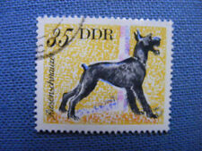 Briefmarke Sammlung Deutschland DDR Hund Tiere Hund Riesenschnauzer 35