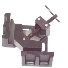 Winkelschraubstock 100mm Winkelspanner 55525 Schraubstock Gehrungs Schweißwinkel