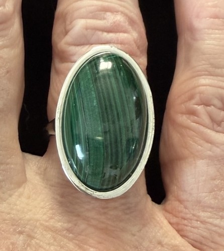 Wuchtiger malachit ring sogni - wuchtiger,