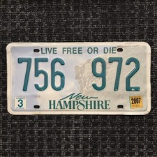 Original US Auto Kennzeichen