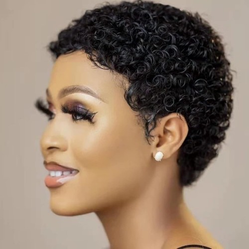 Kurze afro locken echthaar - kurze,