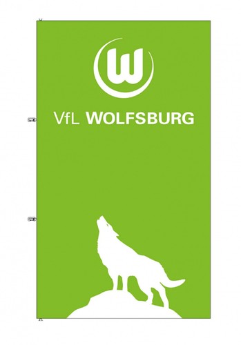 Vfl wolfsburg hissfahne - vfl,