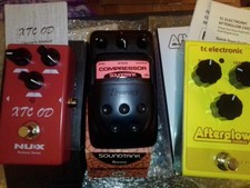 Drei Gitarreneffekte  NUIX, Ibanez, tc-electronic