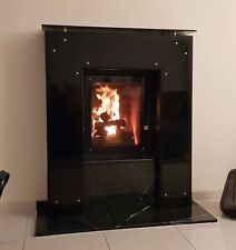 Luxuriöser Kaminofen von Wodtke mit Glasverkleidung