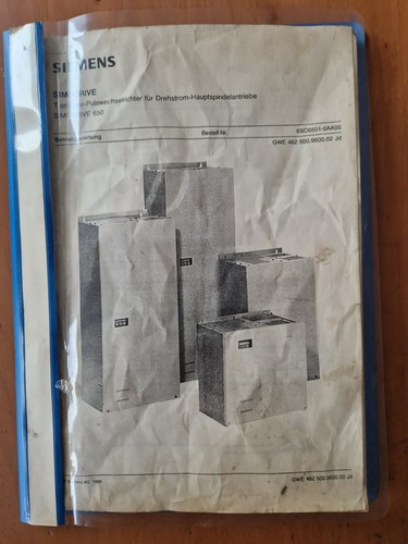 Siemens simodrive 650 - siemens,