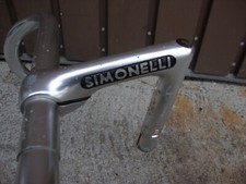 Vintage Simonelli Specialissima Rennrad 3 t Panto Vorbau Cinelli Lenker Cockpit