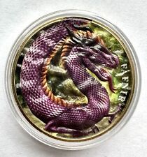 Germania Mint 1oz SILBER "Fafnir Mystik Forest" violett 2020 Mintage 50 Stück 